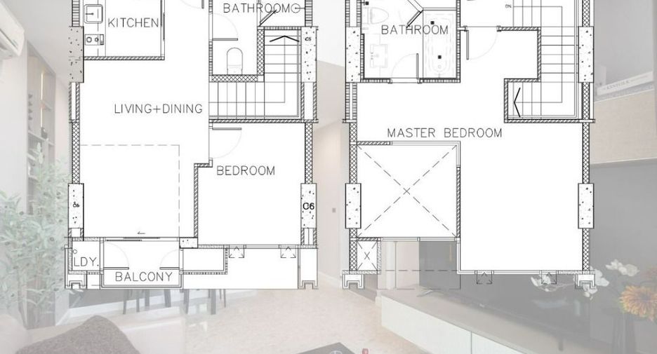 Condo en venta de 2 habitaciones en Khlong Toei, Bangkok