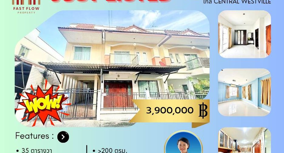 ขาย 4 ห้องนอน ทาวน์เฮ้าส์ ใน บางกรวย, นนทบุรี