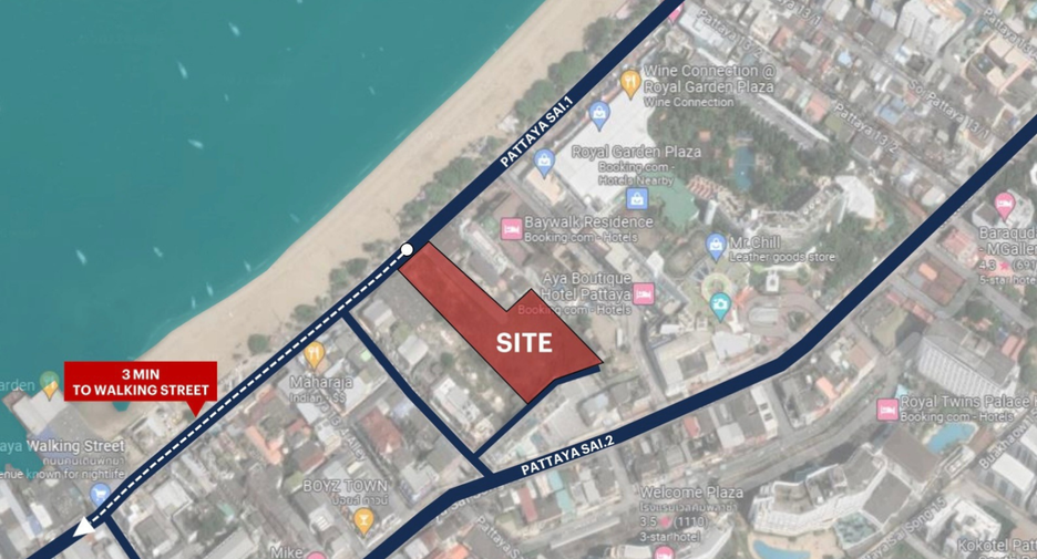 Wohnung zum Kauf mit 2 Zimmer in Bang Lamung, Chonburi