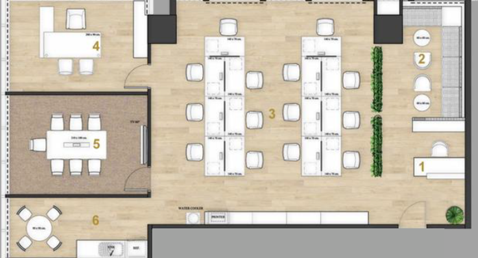 For rent office in Pathum Wan, Bangkok