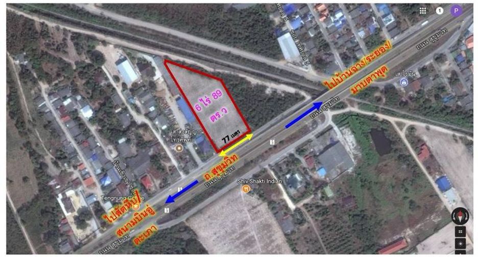 For sale land in Ban Chang, Rayong