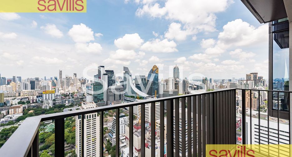 Condo en alquiler de 2 habitaciones en Pathum Wan, Bangkok