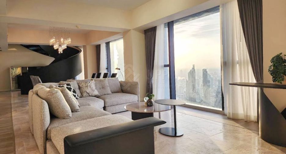 For rent 4 bedrooms condo in Sathon, Bangkok