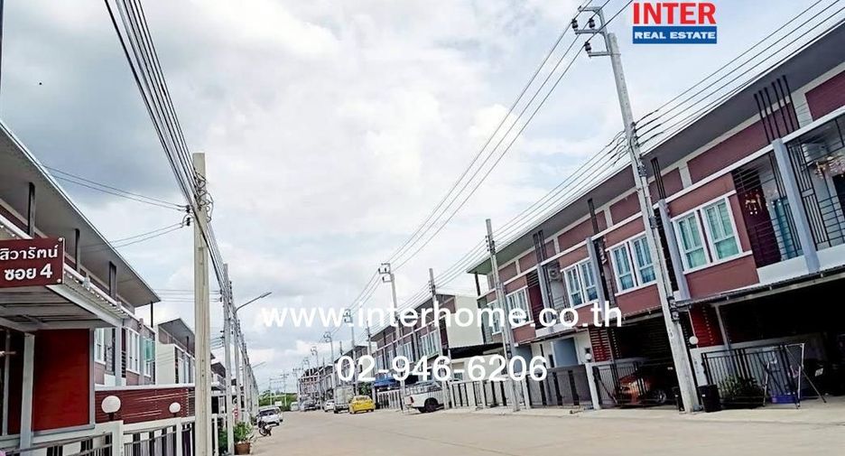 For rent and for sale 3 bedrooms townhouse in Sai Noi, Nonthaburi