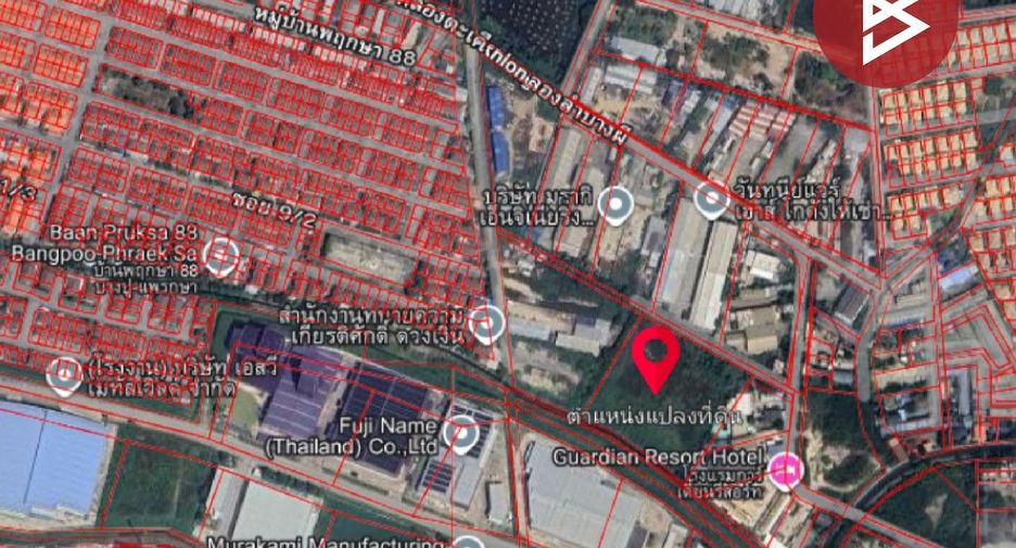For sale land in Mueang Samut Prakan, Samut Prakan