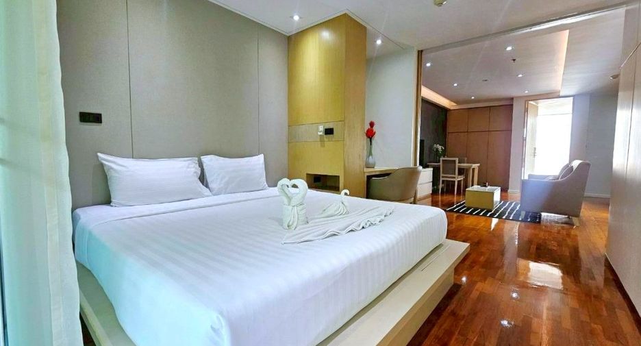 À louer 1 chambre appartement avec services à Khlong Toei, Bangkok