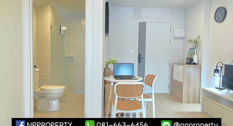 For rent 1 bed condo in Mueang Chon Buri, Chonburi