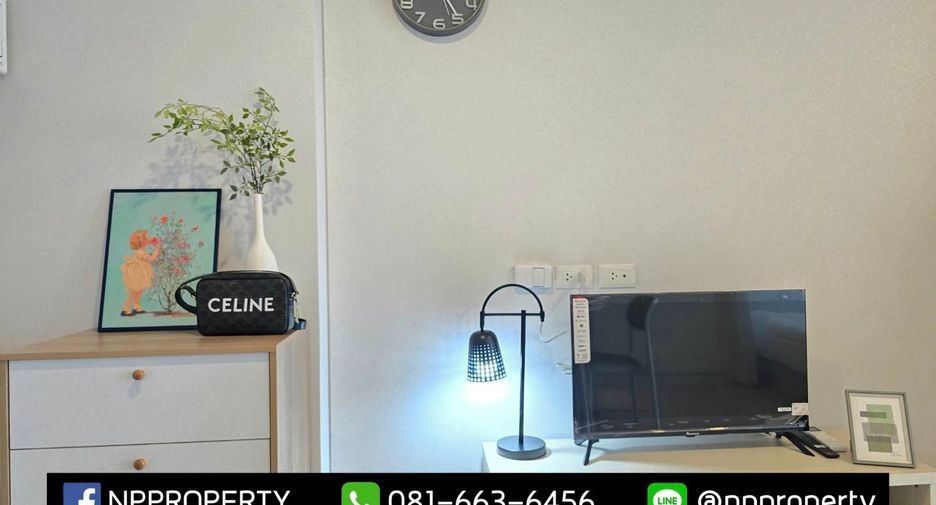 For rent 1 bed condo in Mueang Chon Buri, Chonburi