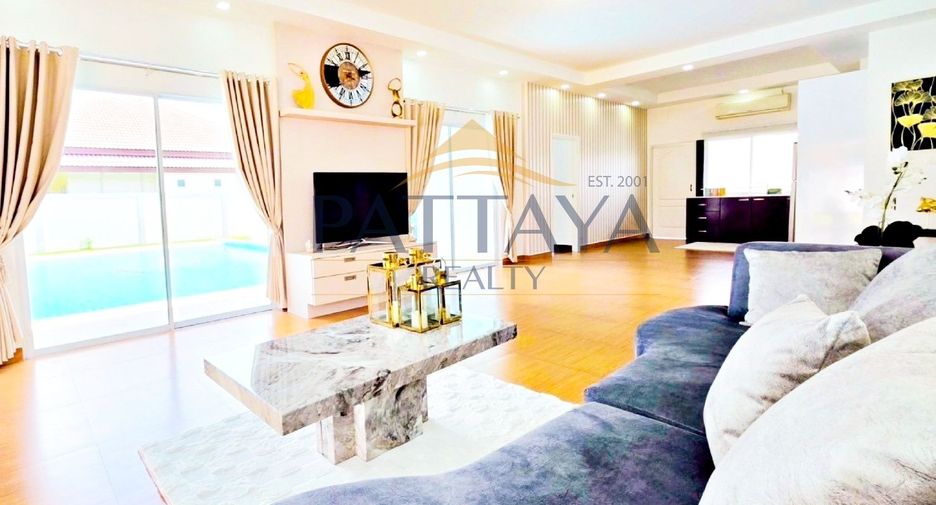 Villa zur Miete und zum Kauf mit 3 Zimmer in Bang Lamung, Chonburi