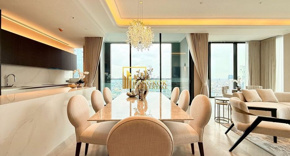 Wohnung zur Miete und zum Kauf mit 3 Zimmer in Sathon, Bangkok
