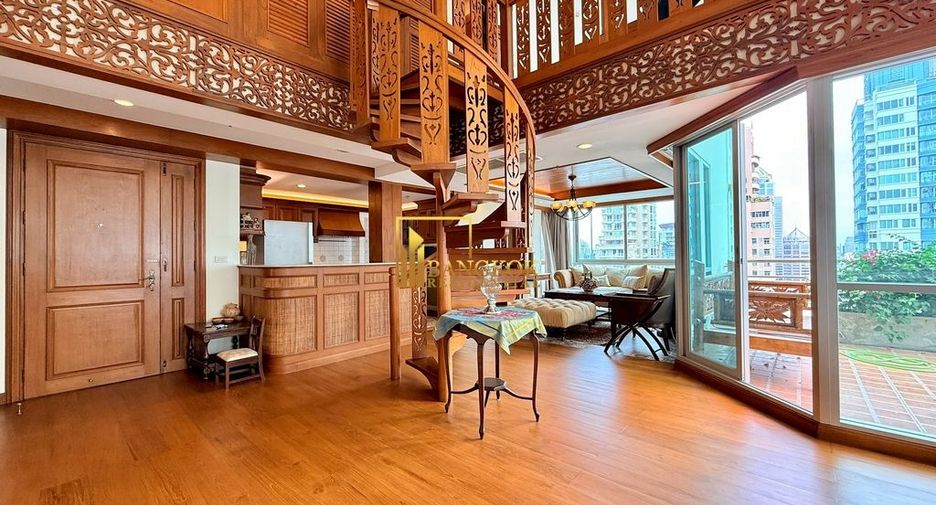 Wohnung zur Miete mit 3 Zimmer in Pathum Wan, Bangkok