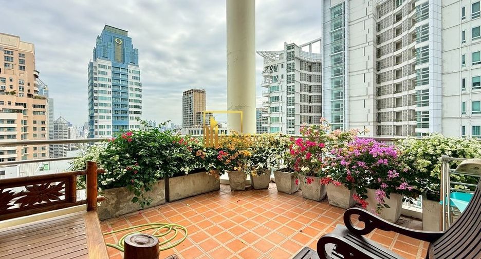 Wohnung zur Miete mit 3 Zimmer in Pathum Wan, Bangkok
