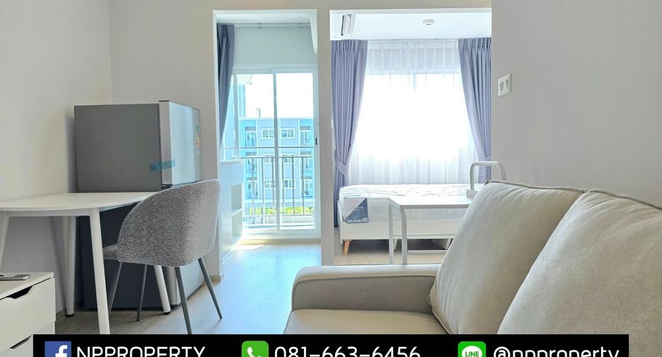For rent 1 bed condo in Mueang Chon Buri, Chonburi