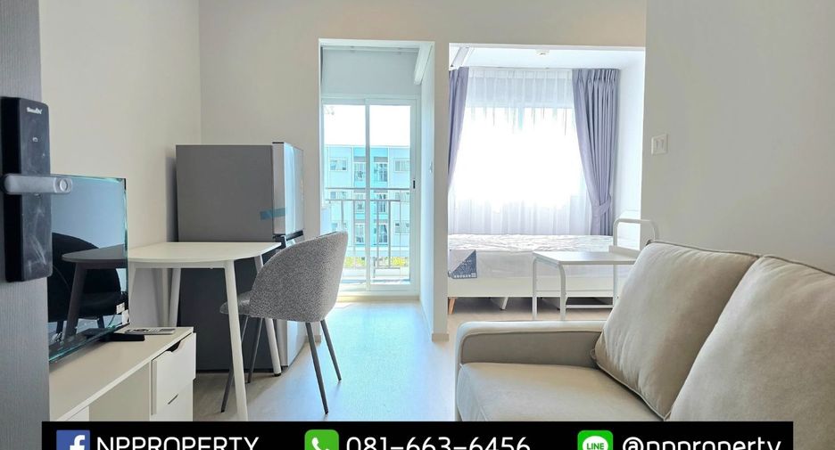 For rent 1 bed condo in Mueang Chon Buri, Chonburi