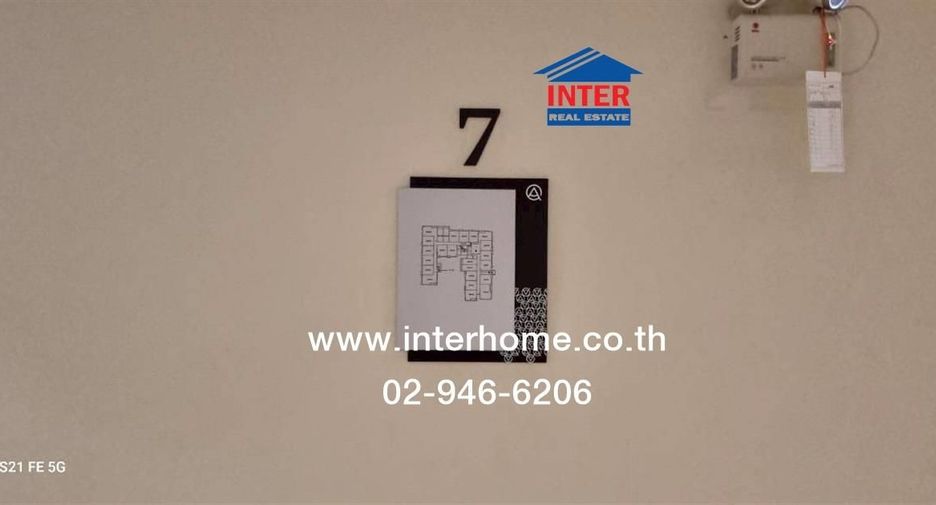 For rent and for sale 1 bed condo in Din Daeng, Bangkok