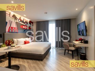 Apartamento con servicios en alquiler de 1 habitaciones en Watthana, Bangkok
