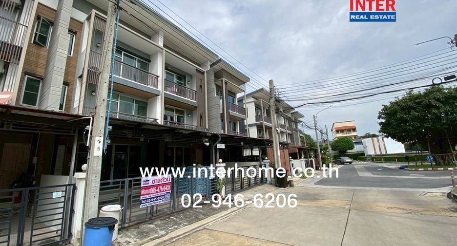 ขาย 3 ห้องนอน ทาวน์เฮ้าส์ ใน บางขุนเทียน, กรุงเทพฯ