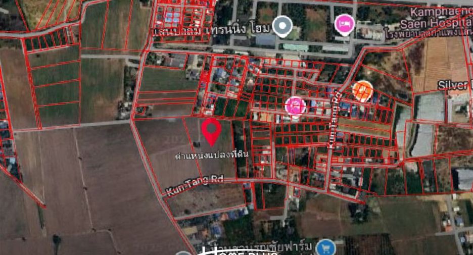À vendre terrain à Kamphaeng Saen, Nakhon Pathom