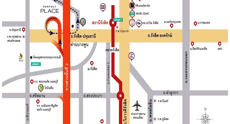出售 4 卧室 独立屋 在 Mueang Pathum Thani, Pathum Thani