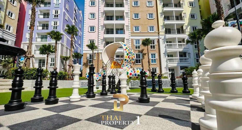 À vendre 1 chambre condo à Jomtien, Pattaya