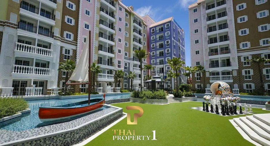À vendre 1 chambre condo à Jomtien, Pattaya