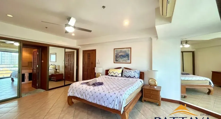 À louer et à vendre 1 chambre condo à Bang Lamung, Chonburi