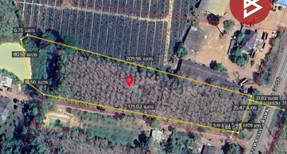 Terreno en venta en Khao Saming, Trat