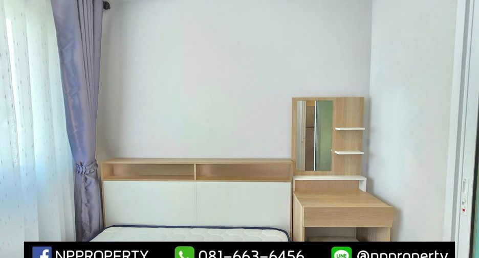 For rent 1 bed condo in Mueang Chon Buri, Chonburi