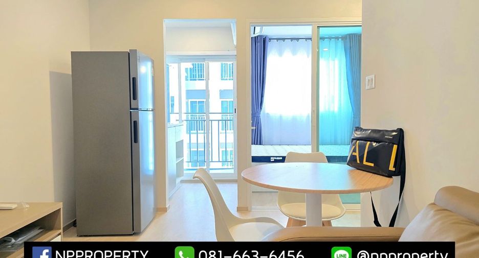For rent 1 bed condo in Mueang Chon Buri, Chonburi