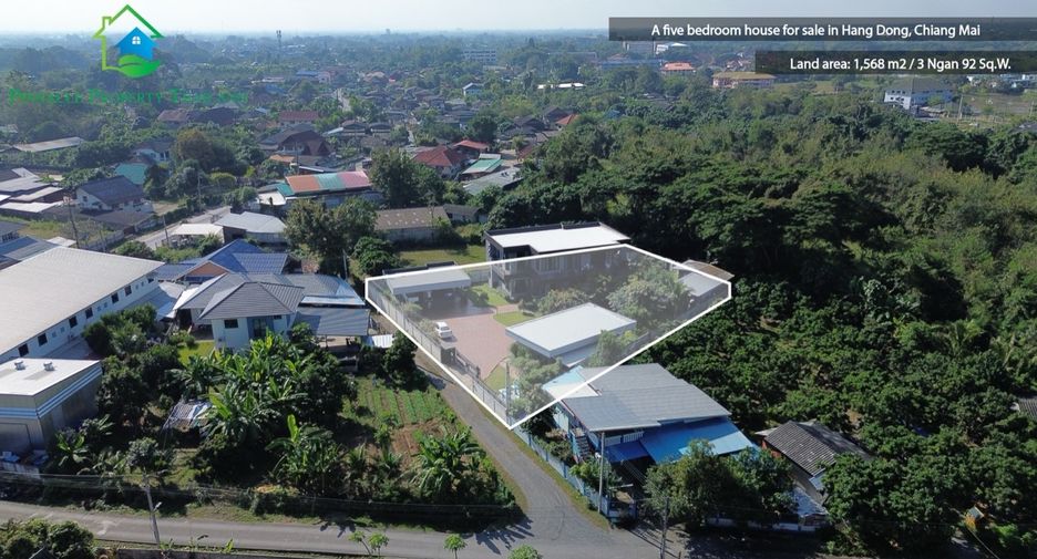 For sale 5 bedrooms house in Hang Dong, Chiang Mai