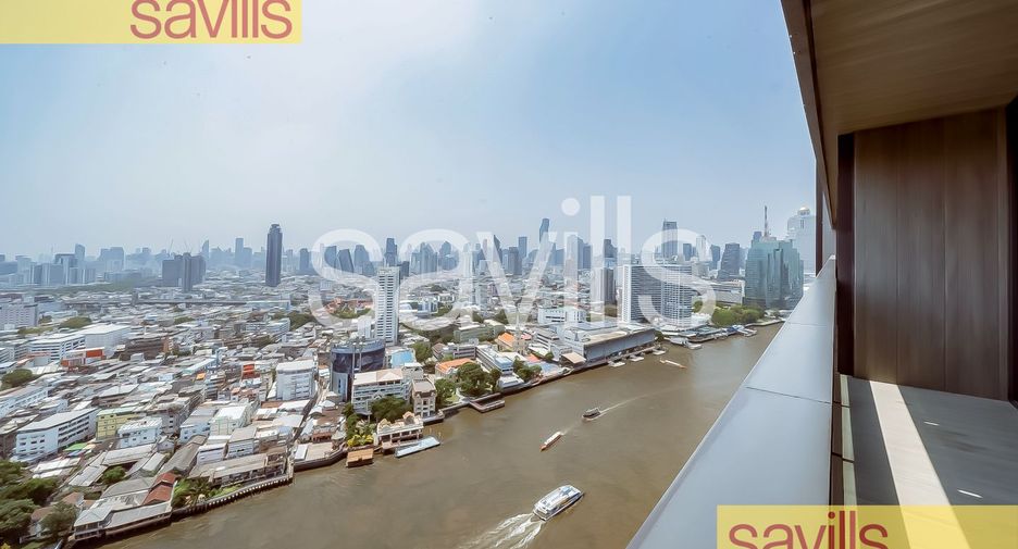 For rent 2 bedrooms condo in Khlong San, Bangkok