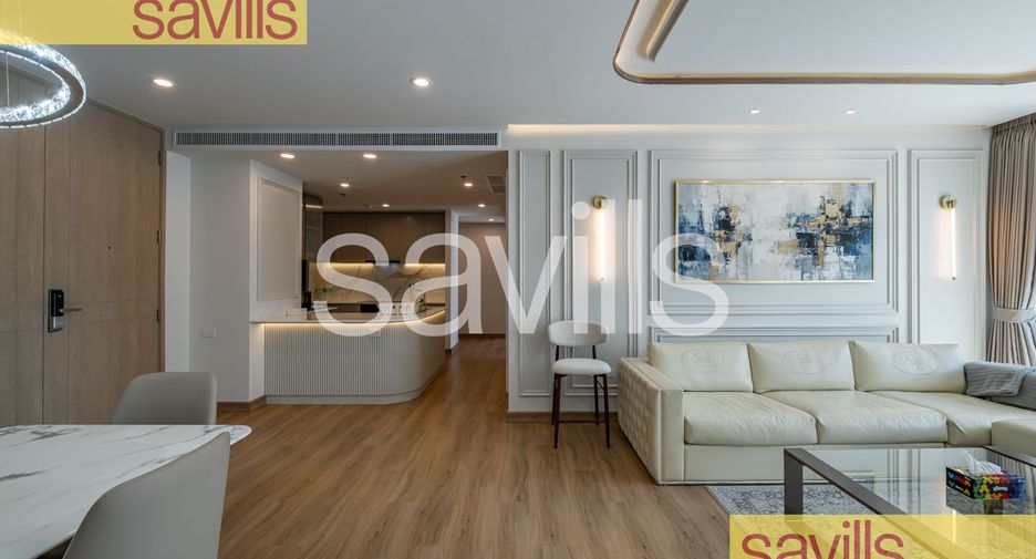 For rent 3 bedrooms condo in Sathon, Bangkok