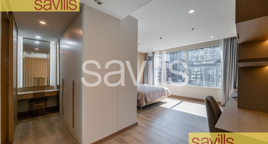 For rent 3 bedrooms condo in Sathon, Bangkok