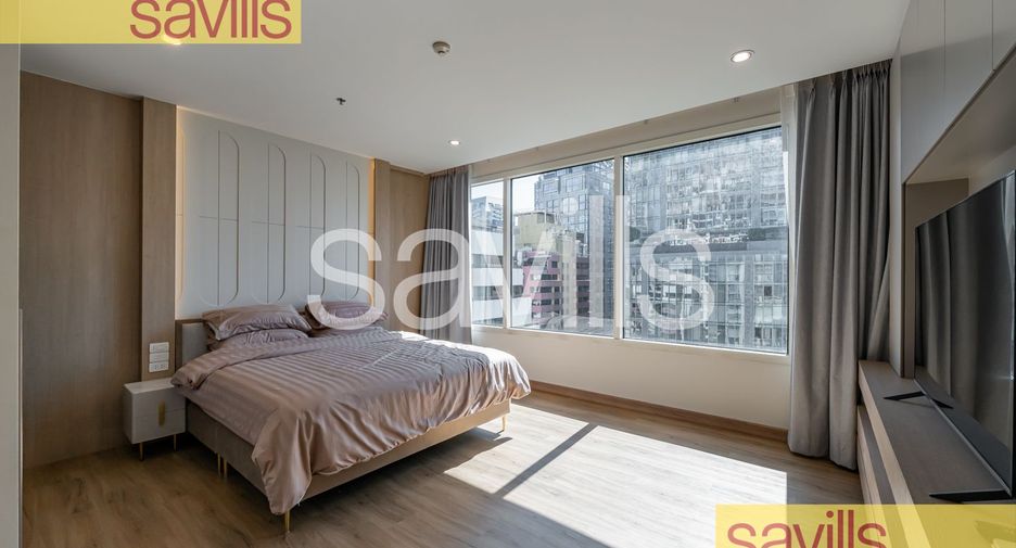 For rent 3 bedrooms condo in Sathon, Bangkok