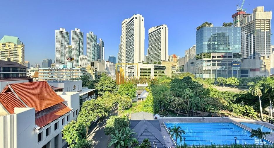 Apartment zur Miete mit 3 Zimmer in Pathum Wan, Bangkok