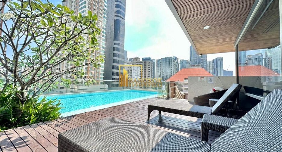 Apartment zur Miete mit 3 Zimmer in Pathum Wan, Bangkok