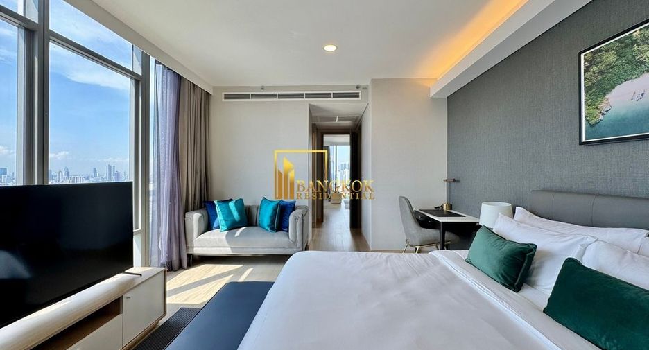 Apartamento con servicios en alquiler de 3 habitaciones en Khlong Toei, Bangkok