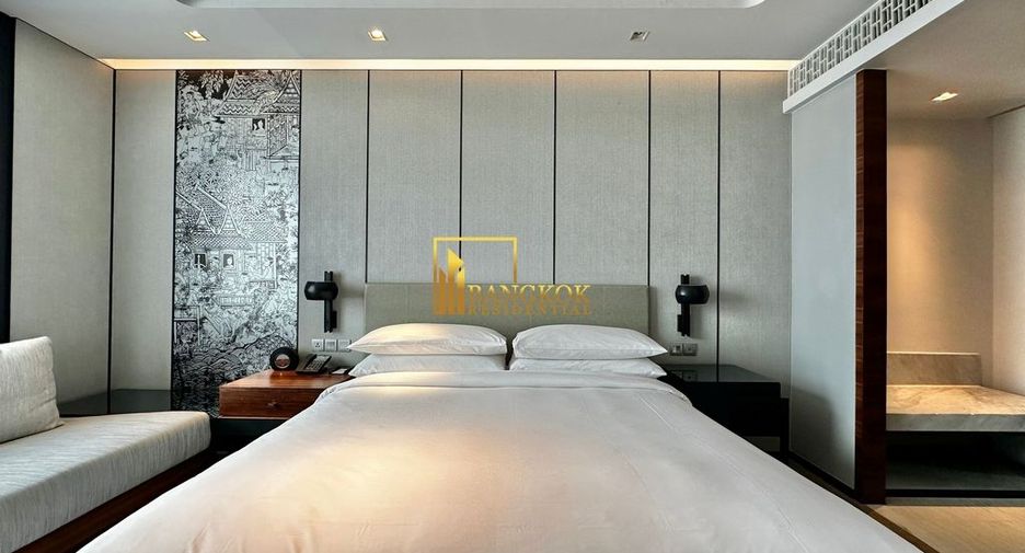 Apartamento con servicios en alquiler de 2 habitaciones en Bang Rak, Bangkok