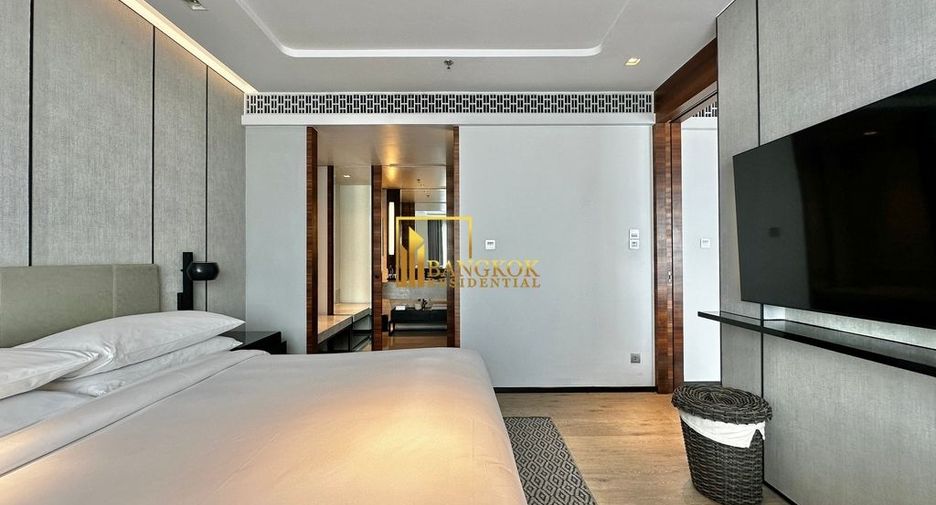 Apartamento con servicios en alquiler de 2 habitaciones en Bang Rak, Bangkok