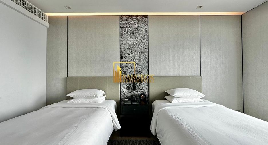 Apartamento con servicios en alquiler de 2 habitaciones en Bang Rak, Bangkok