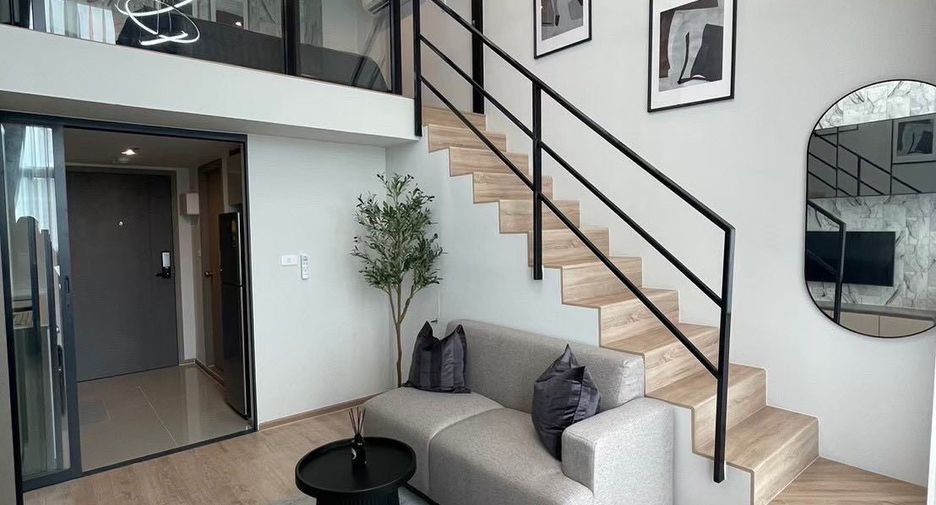 Wohnung zur Miete mit 1 Zimmer in Huai Khwang, Bangkok