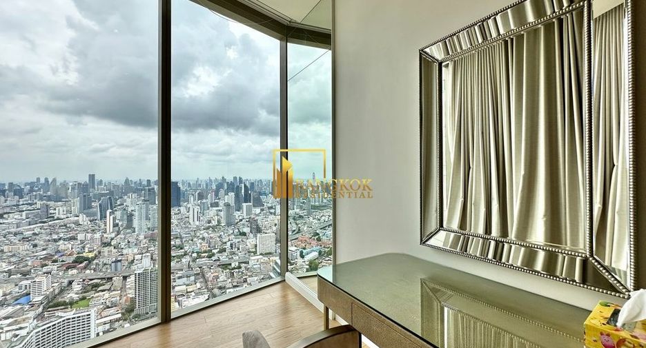 À louer 3 chambres condo à Khlong San, Bangkok