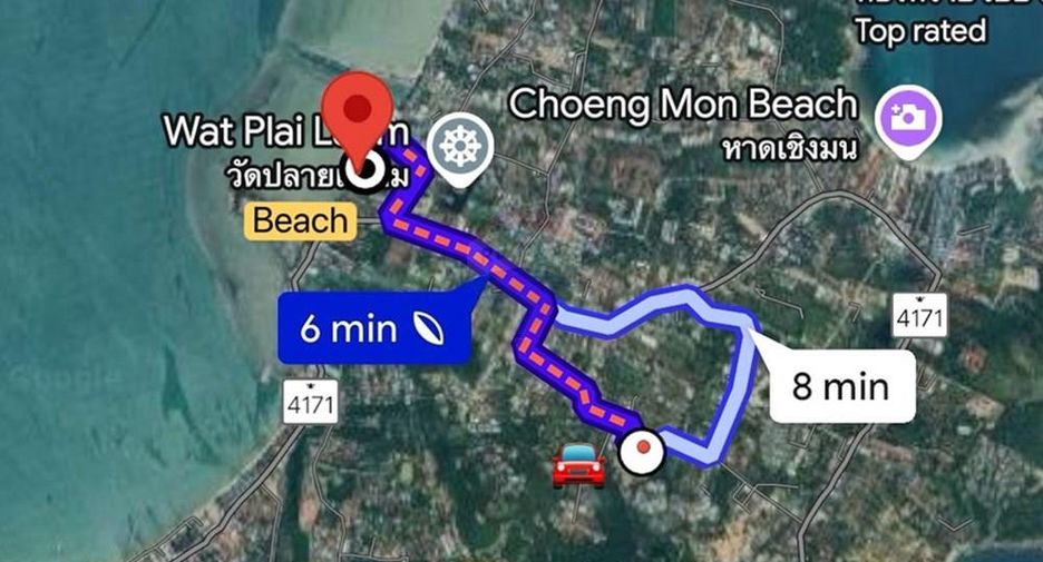 Casa en venta de 2 habitaciones en Ko Samui, Surat Thani