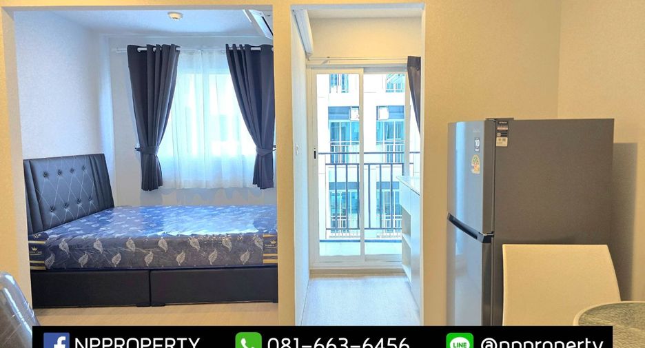 For rent 1 bed condo in Mueang Chon Buri, Chonburi
