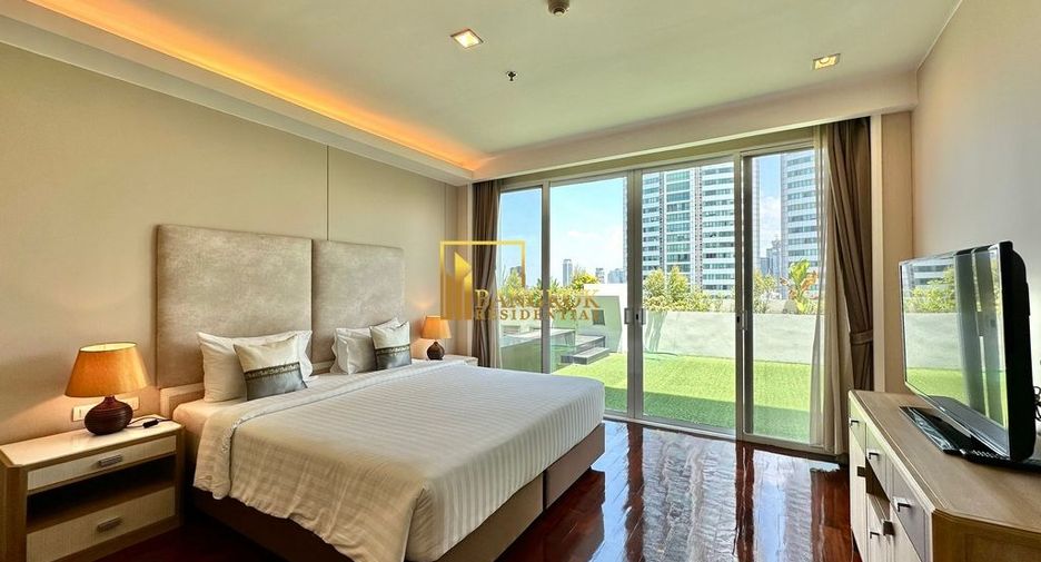 Apartamento con servicios en alquiler de 3 habitaciones en Khlong Toei, Bangkok