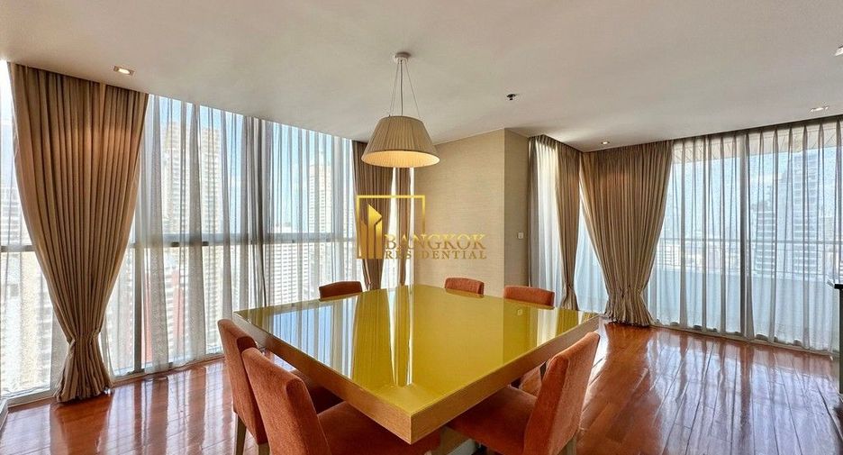 For rent 3 ベッドルーム serviced apartment in Pathum Wan, Bangkok