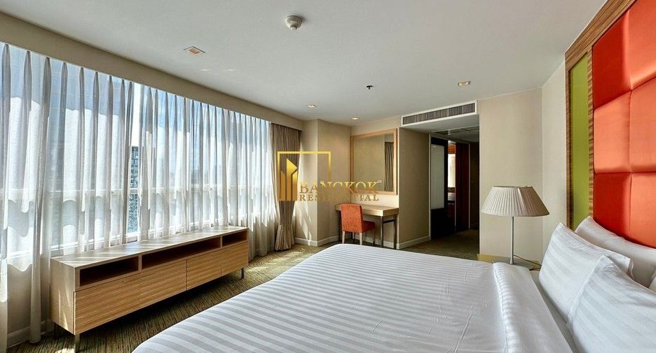 For rent 3 ベッドルーム serviced apartment in Pathum Wan, Bangkok