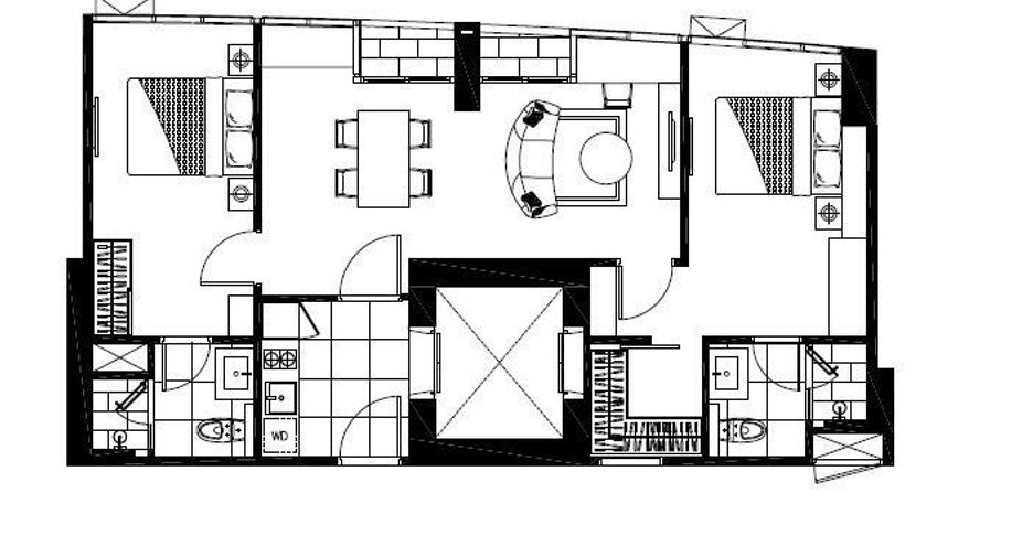 Wohnung zum Kauf mit 2 Zimmer in Watthana, Bangkok