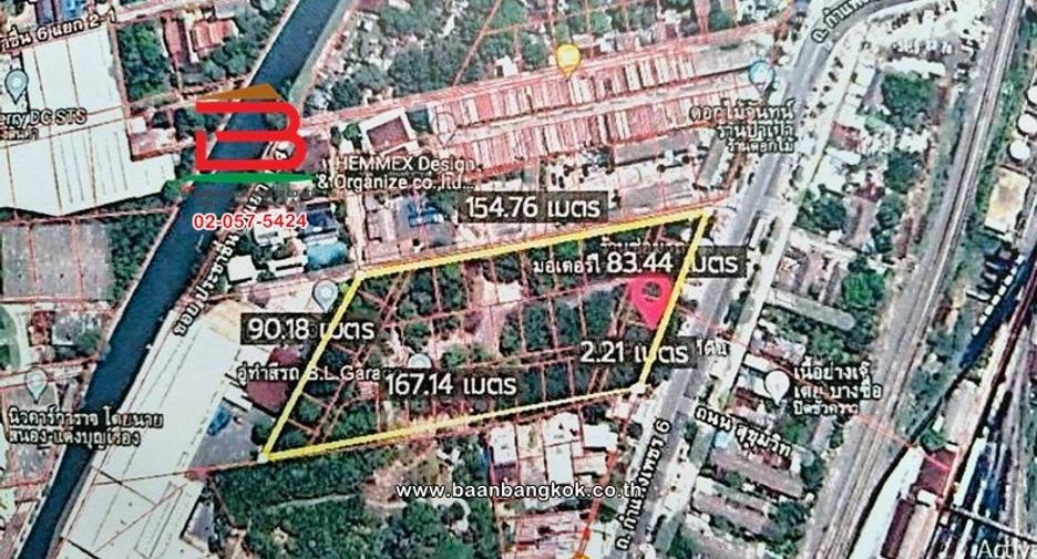 For sale land in Bang Sue, Bangkok