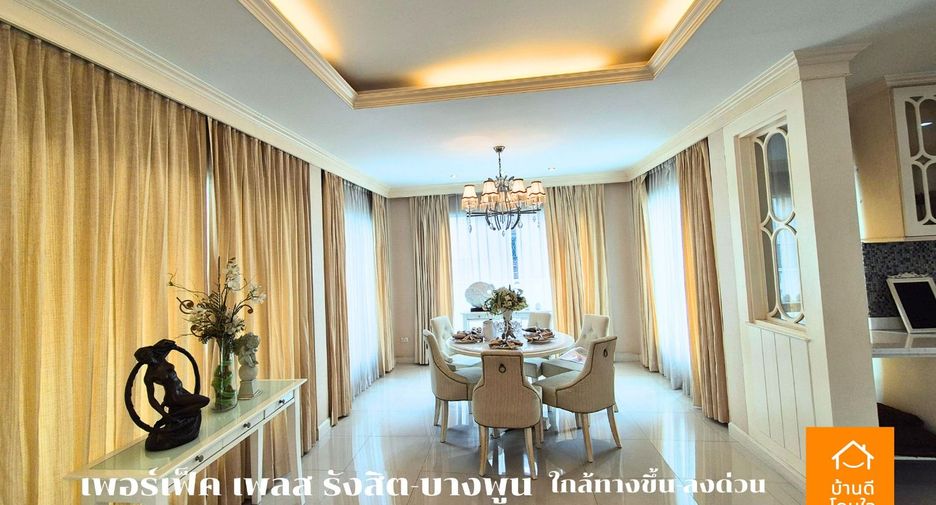 For sale 3 bedrooms house in Mueang Pathum Thani, Pathum Thani